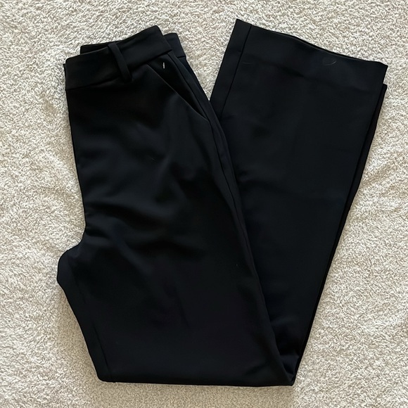 NEW Favorite Daughter The Favorite Pants Black High Waist Wide Leg Size 6 - Picture 6 of 9